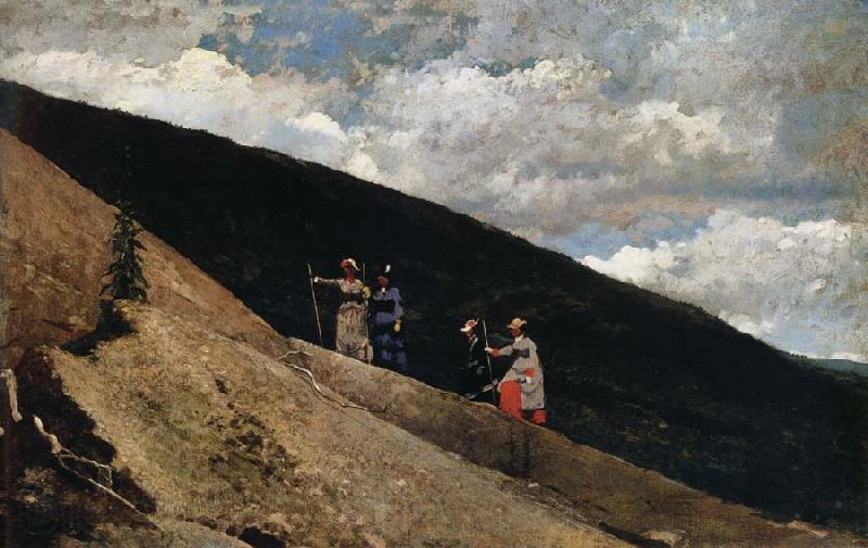 Winslow Homer In the Mountains Germany oil painting art